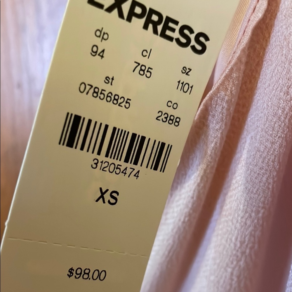 Express Pink Halter Maxi Dress for Wedding Guest - Picture 5 of 5
